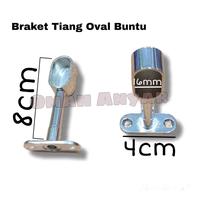 Gambar 1 PASANG Braket Tiang Pipa Oval Bukan Huben Bulat PT PU 25 dari Omah Anyar Store Kota Surabaya 3 Tokopedia