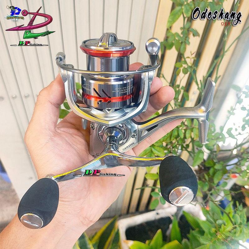  Máy câu lure kim loại cối nông siêu êm tay quay đôi cân bằng OER 