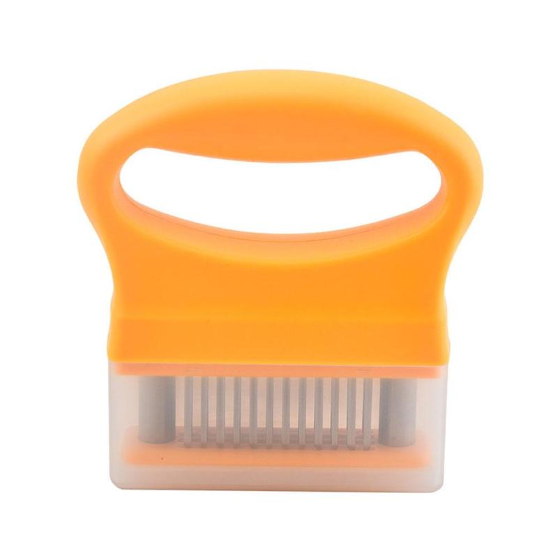 Product Introduction of Needle Meat Tenderizer Stainless Steel Needle Loosening Meat Washable And Tenderizer Detachable M8P1 28