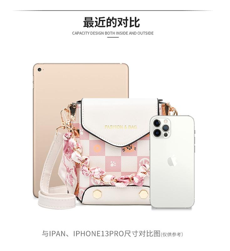 Product Introduction of Túi Đựng Điện Thoại Di Động Phổ Biến Túi Nữ, Phong Cách Ins, Hợp Xu hướng, Cỡ Nhỏ, Thời Trang, túi Messenger 6