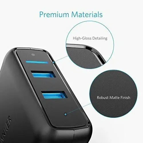 [ Hùng RV x Lamino] Sạc ANKER PowerPort Speed 18w, 2 cổng USB Quick Charge 3.0 - A2025 3
