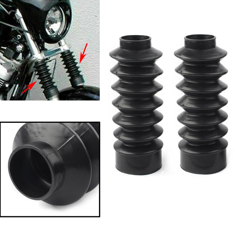 2Pcs 39mm Fork Front Gaiters Gators Boot Shock Absorber Rubber - TikTok ...