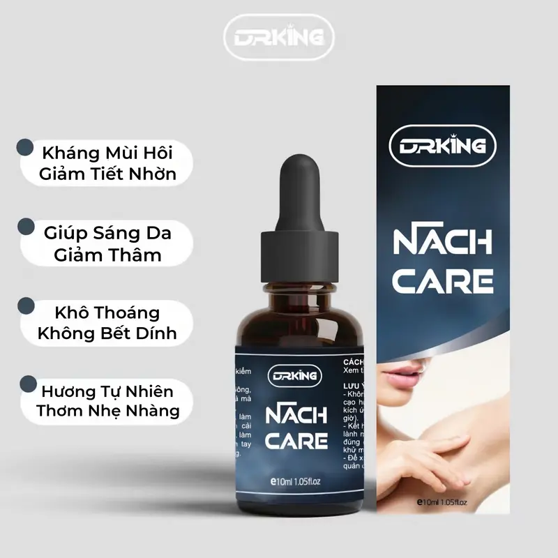 Serum Khử Mùi NÁCH CARE DRKING - Làm Sáng Da Vùng Nách - Nam Nữ - 10ml 0