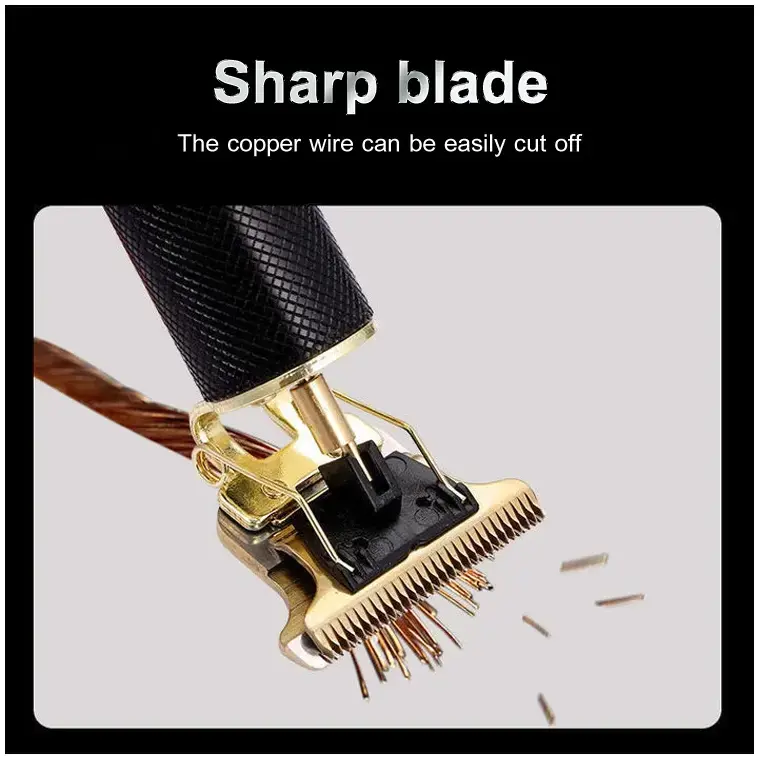 Electric Hair Clippers Converted Usb Rechargeable Barber Scissors 2