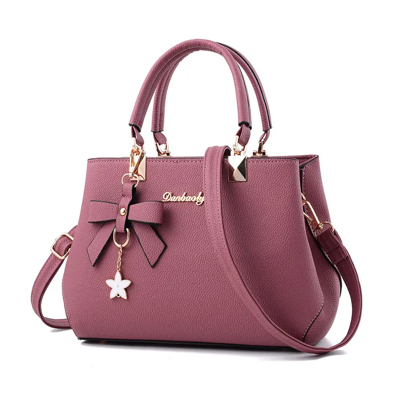Handbag Women's Bag 2025 New Shoulder Crossbody Middle-Aged Mother Bag PU Leather Women's Bag