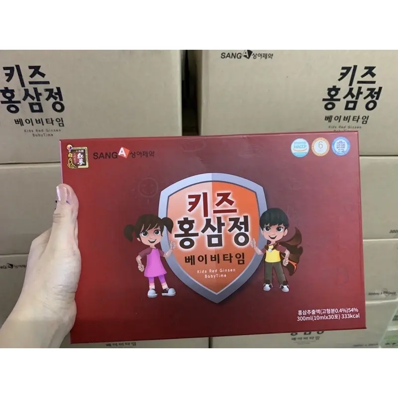 Nước Hồng Sâm Baby SangA Hàn Quốc, Hộp 30 gói hỗ trợ sức khoẻ Cho Bé 2