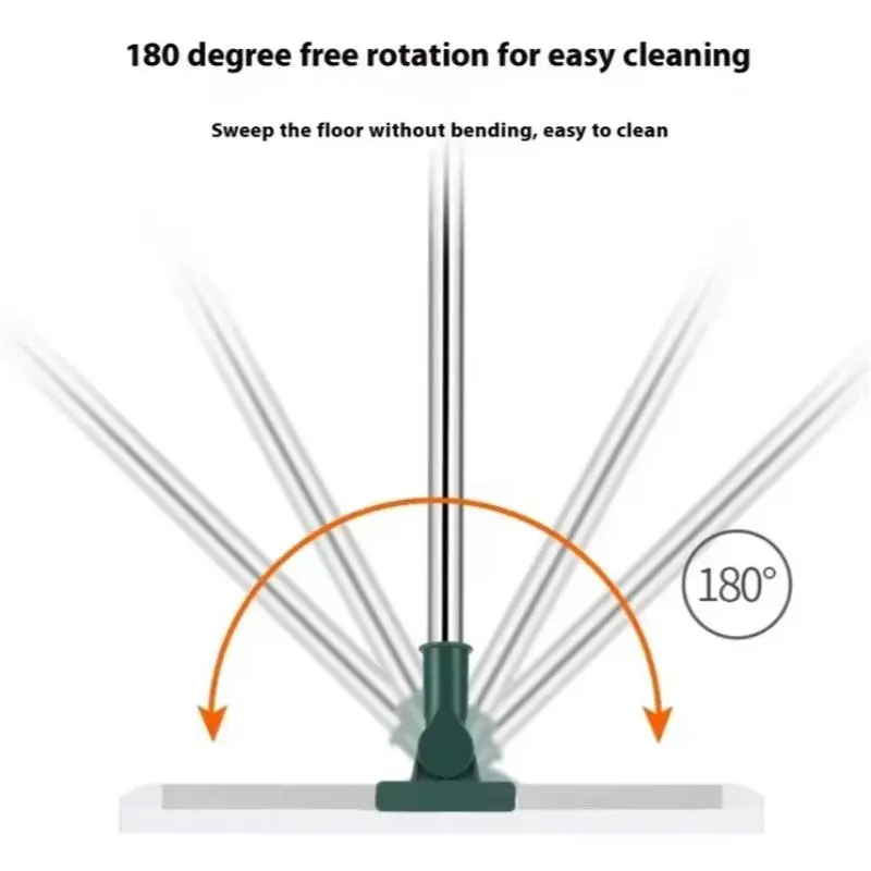 Magic Broom, Multifunctional Silicone Wiper, Floor Scrubbing Water Sweep Cleaner, Household Cleaning Tool for Bathroom Kitchen Floor 2