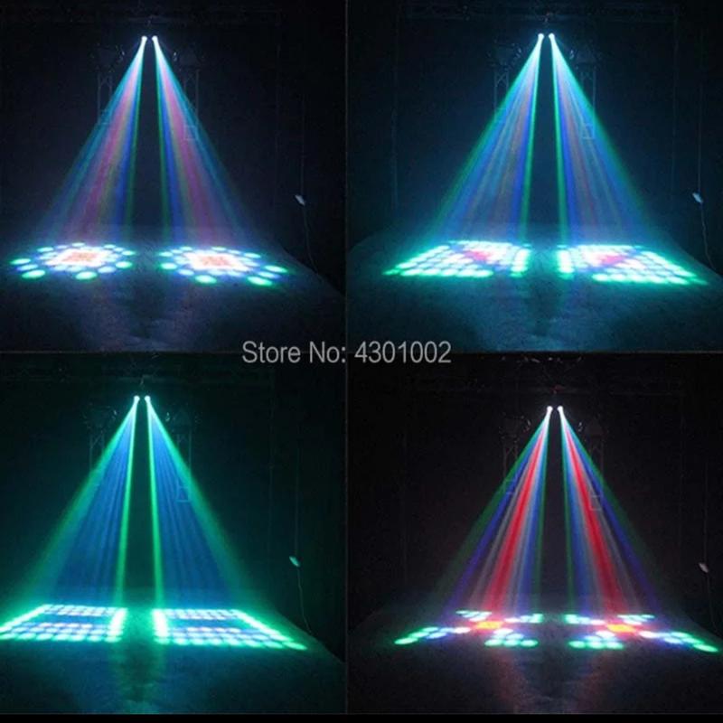 Lampu Laser Spotlight Pesta Disko Tata Cahaya Panggung dengan Sensor Suara RGB Light 10-20W 4