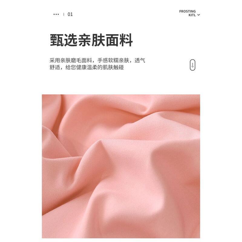 Product Introduction of three piece set cover red skirt style bed sheet new high-end all season universal 7