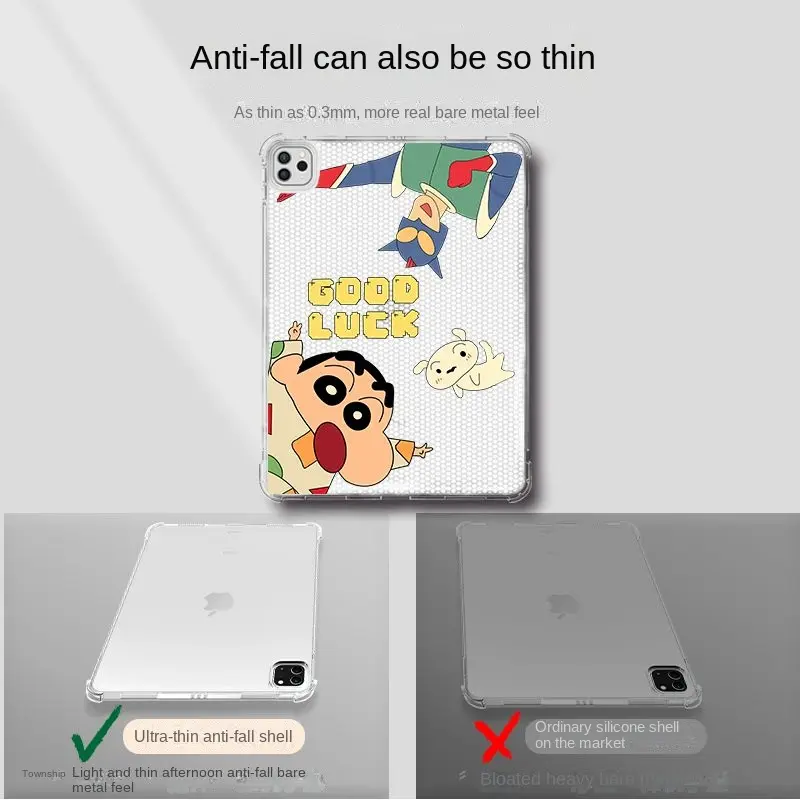 Ốp Bảo Vệ IPad, Dành Cho Pro11 Inch Và Mini6, Thiết Kế Bút Chì Màu Một Mặt, Chất Liệu Silicon, Tương Thích Với iPad 10, Air5 / 4 Và Air3, Hoàn Toàn Mới, Mềm Mại, Tương Thích Với Máy Tính Bảng 2021 8