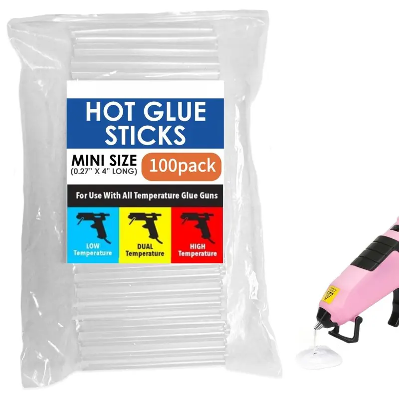 Hot Melt Glue Stick, 7*100mm Hot Glue Stick, DIY Adhesives, Homemade Holiday Gifts, Furniture Restoration, Adhesives 0