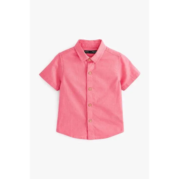 Atasan Anak Laki Laki Warna Putih Usia 2-9 Tahun Lengan Pendek Model Polos 2