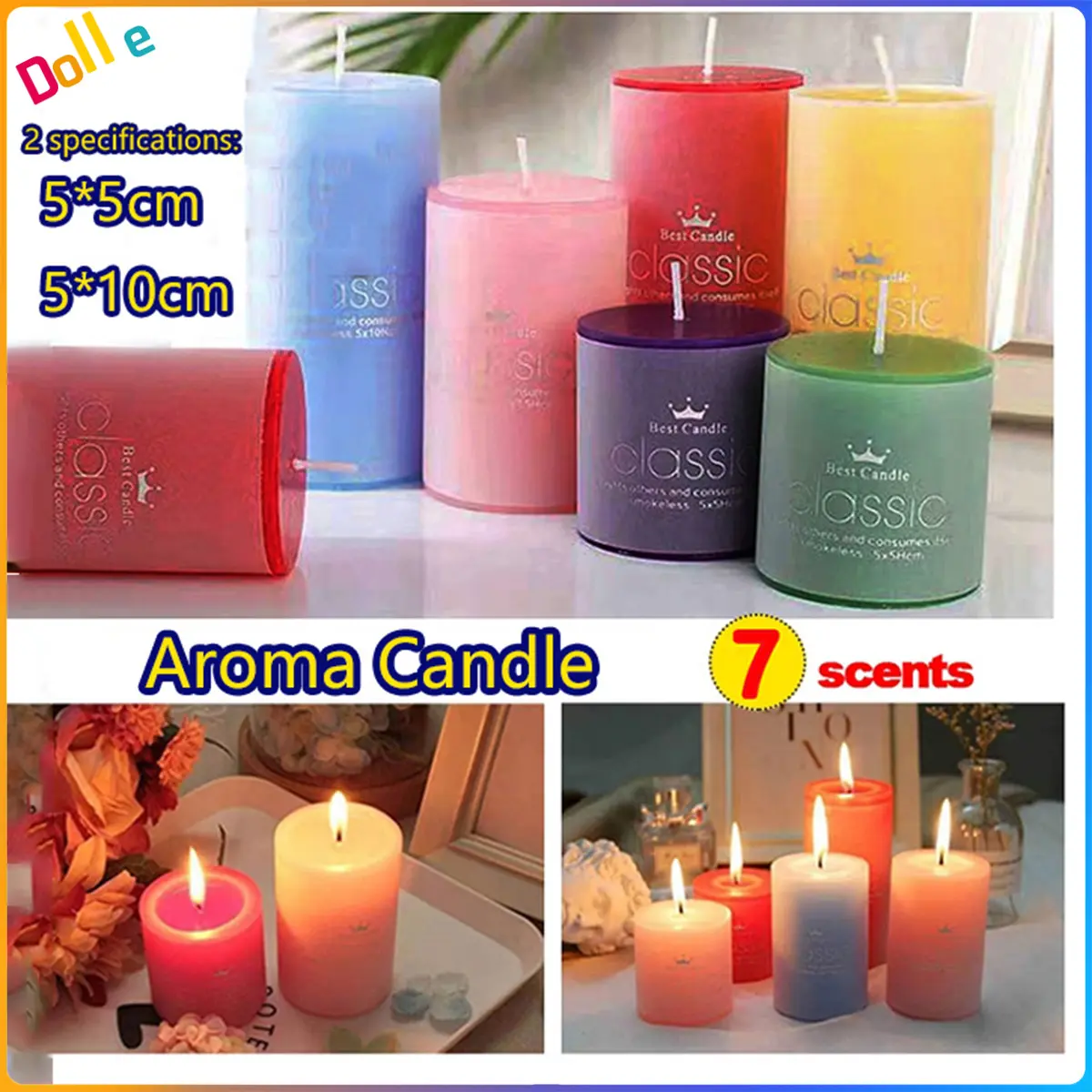 Scented Candles Soy Scented Candle Home Fragrance Wedding/Party/Christening Baptism Gift Souvenir Decor Aroma Cozy Room Freshener Perfume Ornaments Decoration