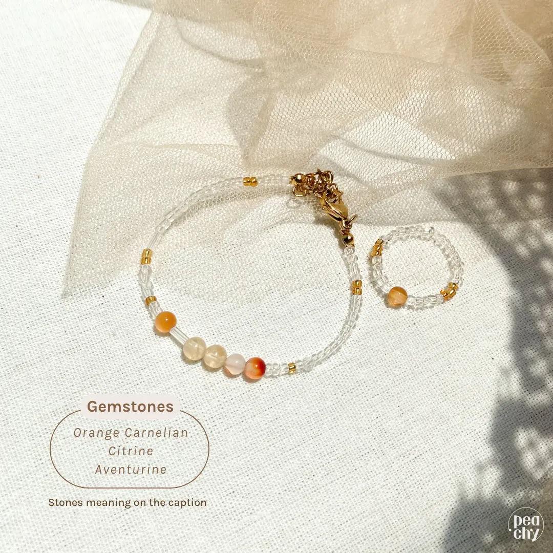 Nian Gao Set | Gelang dan Cincin Kue Keranjang