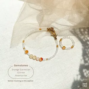 Nian Gao Set | Gelang dan Cincin Kue Keranjang