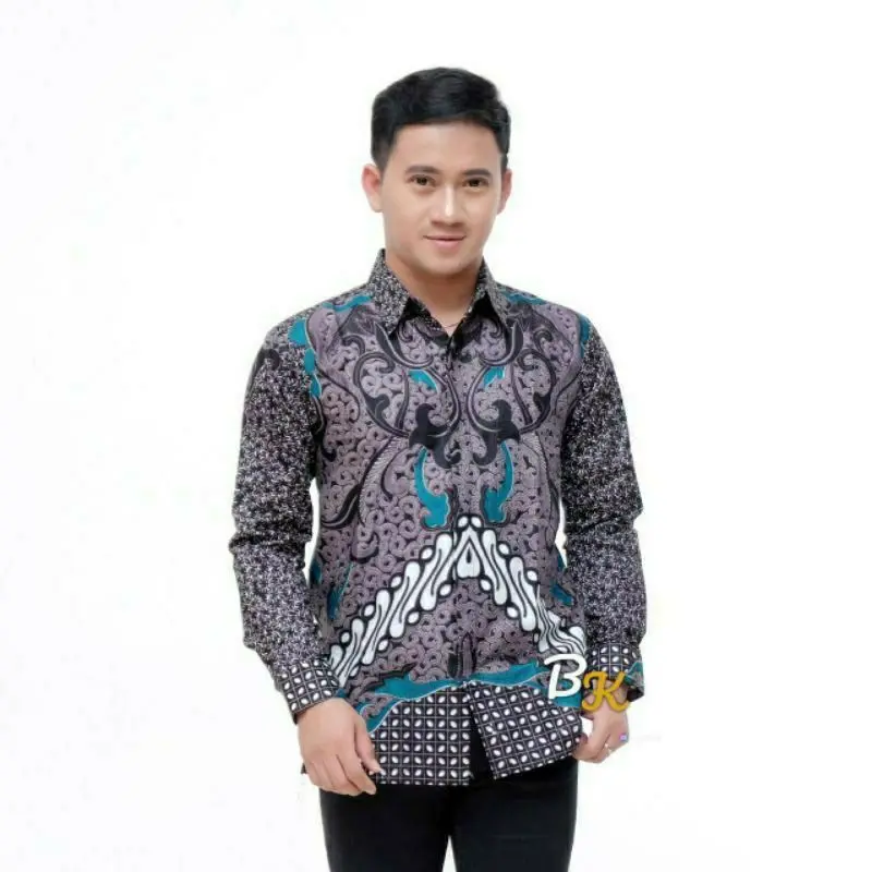 KEMEJA BATIK LENGAN PANJANG KEMEJA BATIK KATUN