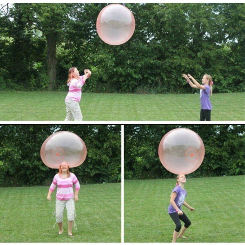 Product Introduction of Bubble Ball Oversized Transparent Inflatable Ball Water Injection Balloon Children's Toy Bouncy Ball 17