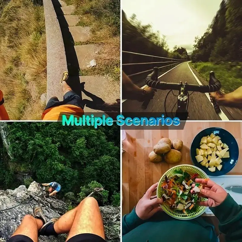 Kit de montaje con correa para cámara de acción y clip para teléfono, compatible con GoPro, Osmo Action y smartphones, accesorios para cámaras deportivas ELECCIONES - Foto 7