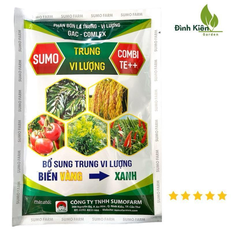 Phân Bón SUMO COMBI TE++. SUMOFARM trung vi lượng chelate giúp cây xanh lá loại 200g