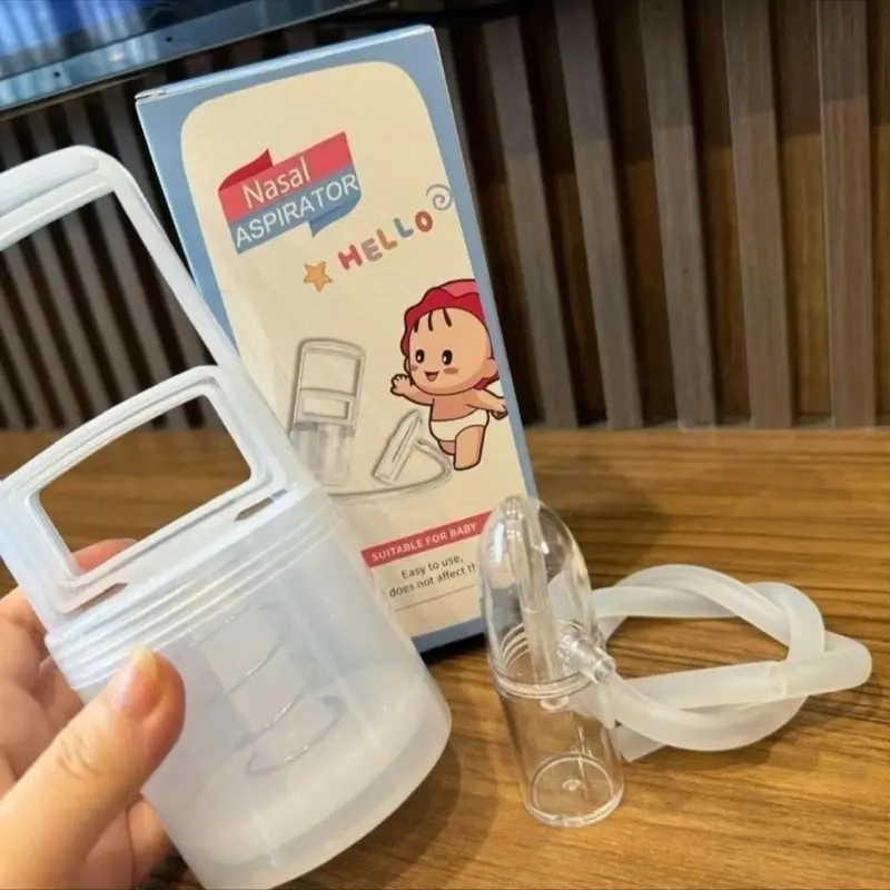 Dụng cụ hút mũi kéo tay thê hệ mới, hàng chính hãng, chất liệu nhựa nguyên sinh, lực hút mạnh, an toàn cho bé 1