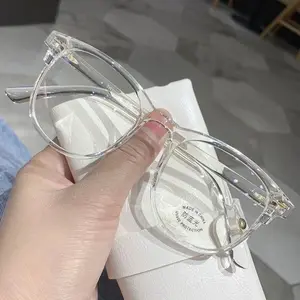 GF Kacamata Transparan Anti Radiasi Wanita Kacamata Korea Fashion Retro Bentuk Kotak Eyeglasses K72