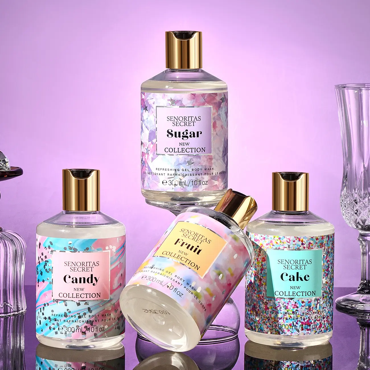 Perfume Shower Gel Deep Cleaning Nourishing Long-Lasting Fragrance Shower Gel Body Care Body Wash Cleansing Cleanser Scent Skin Care Soap Scented Aroma Skin Repair Comfort