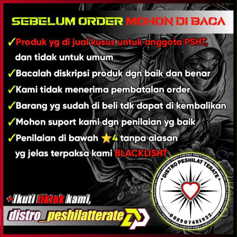 KAOS TERATE KIDS ANAK E WONG SH TERATE PASANG 2
