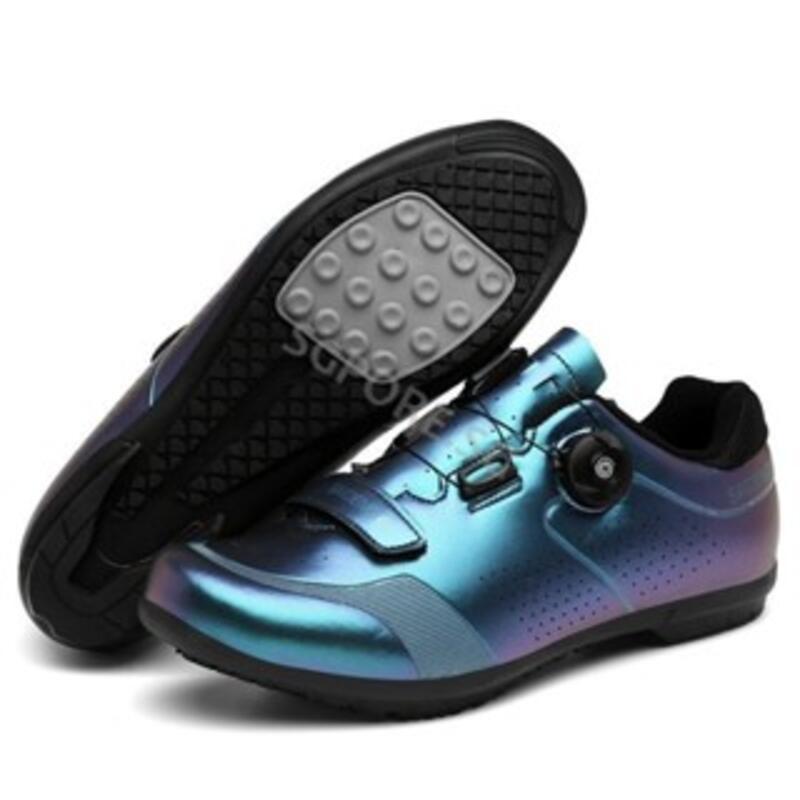 Product Introduction of Outdoor Men Non Locking Bicycle New Without Cleats Bike Unisex Non-slip Rubber Shoes Mountain Cycg Sneakers LF6I 3