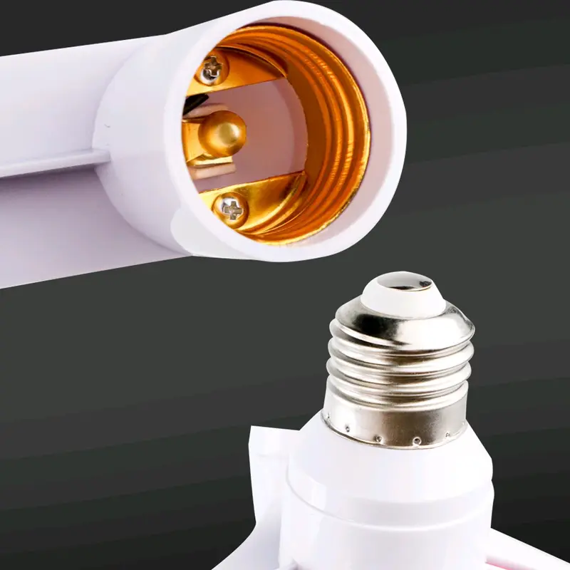 Fitting Lampu Bohlam Studio LED Minimalis Cabang 3 E27 220V - E3342 1