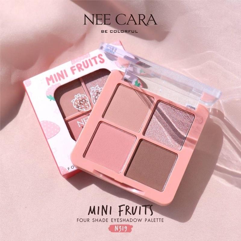 Bảng Màu Mắt 4 Ô Nee Cara Mini Fruit 8 Lựa Chọn Màu Hot Trend N319 6