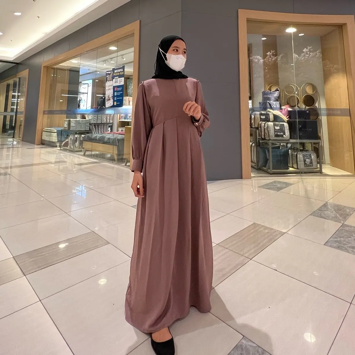 KAYYISA DRESS||dress muslim||dress lebaran||dress crinkle yoryu