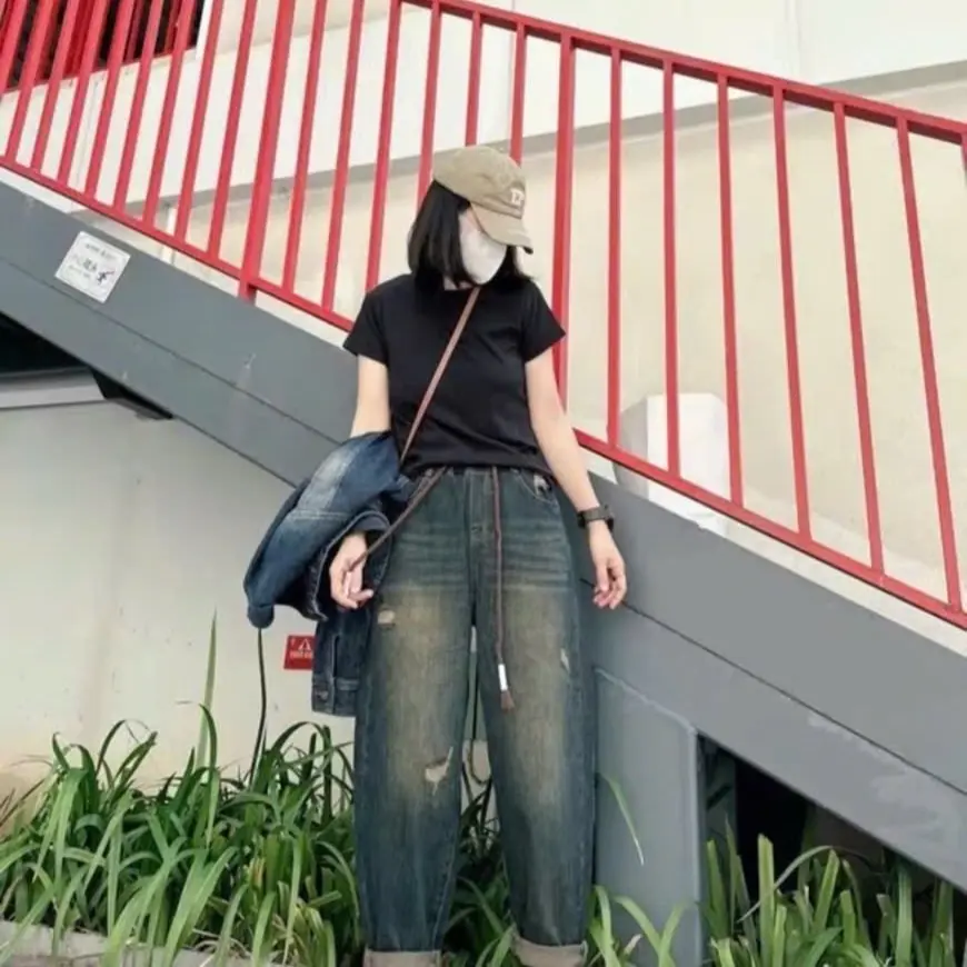 [ HÀNg CAO CấP BIGGIze ] Quần bò baggy zin Xịn fom đẹp nữ Women Pants