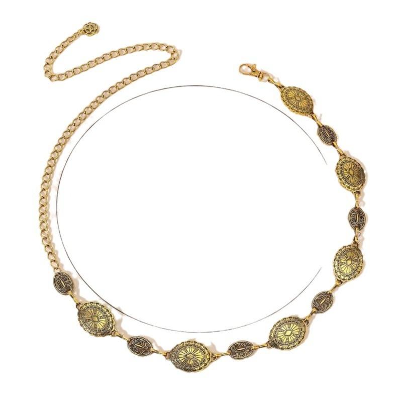 Product Introduction of Fashion Belly Chain Bohemian Waist Chains Ethnic Style Metal Dress Belt Chains Accessory Jewelry Tassel Body Chain Women 13