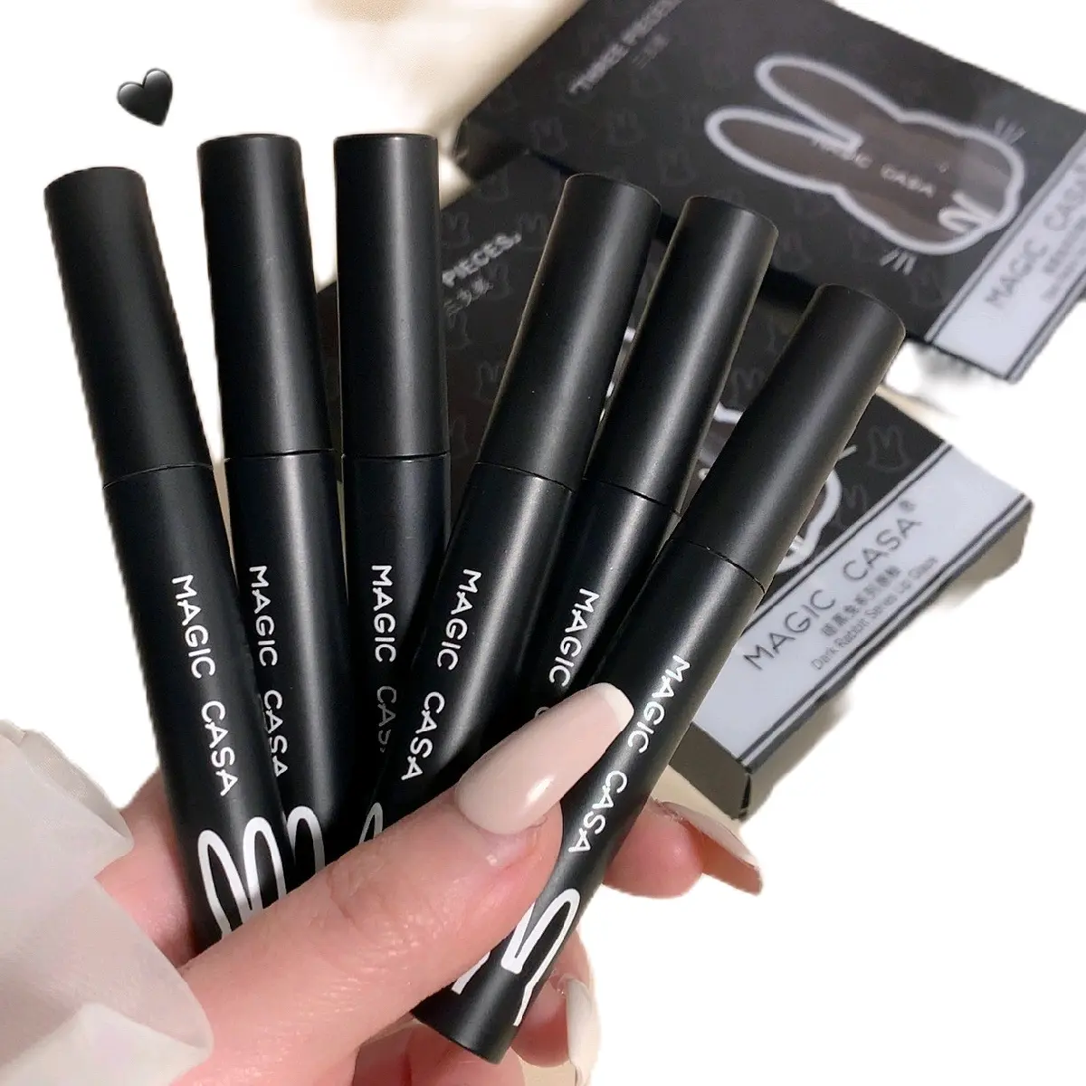 [ 33.000 dapat 3 ] Magic Casa lipstik tahan lama matte waterproff Lip lips lipz lipglaze lipmatte lipglos velvet liptint