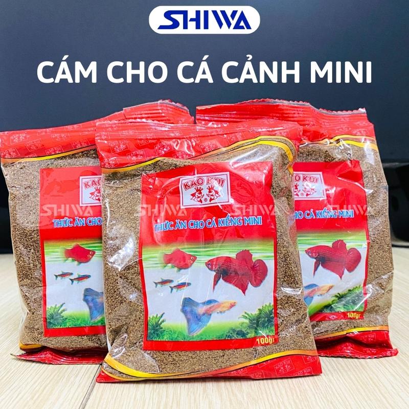 Thức Ăn KaoKui Cho Cá Cảnh - Cám Cho Cá Kiểng Mini/ Cá Con/ Cá Thuỷ Sinh Gói 100gr - SHIWA