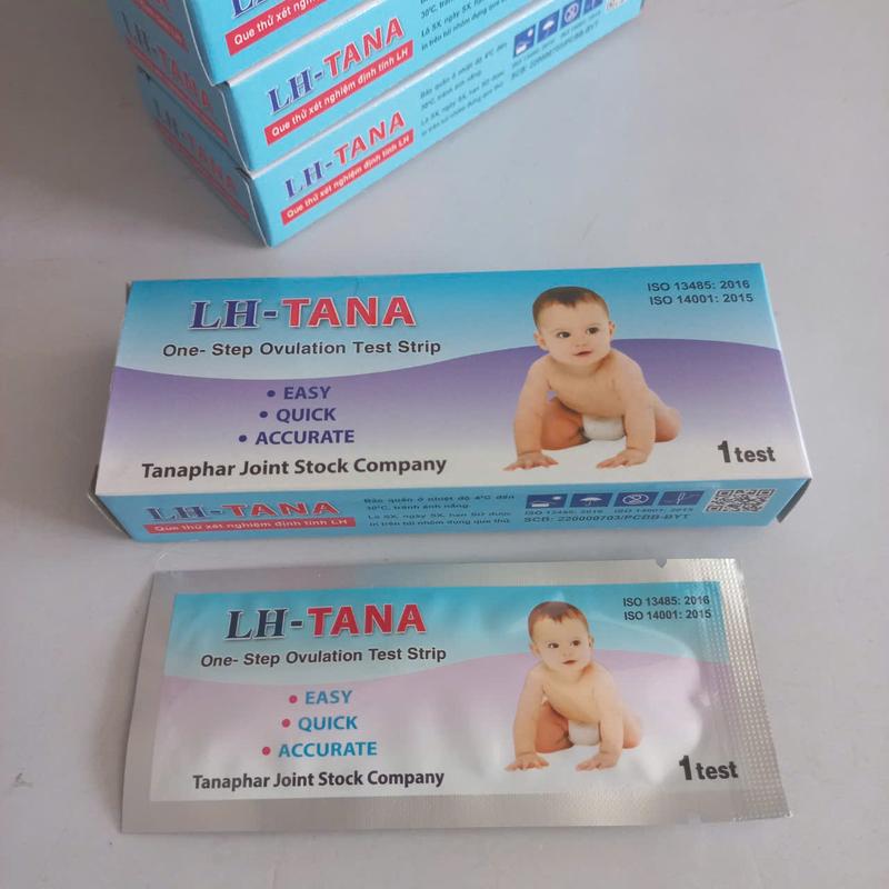 1 Que thử rụng trứng LH-Tana.  Hỗ trợ phát hiện ngày rụng trứng nhanh chóng và đơn giản 6