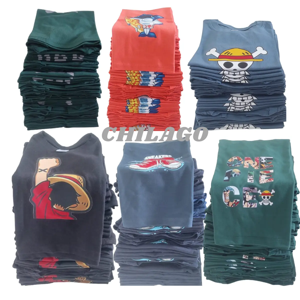 paket murah 3 pcs kaos anak 1th-14th