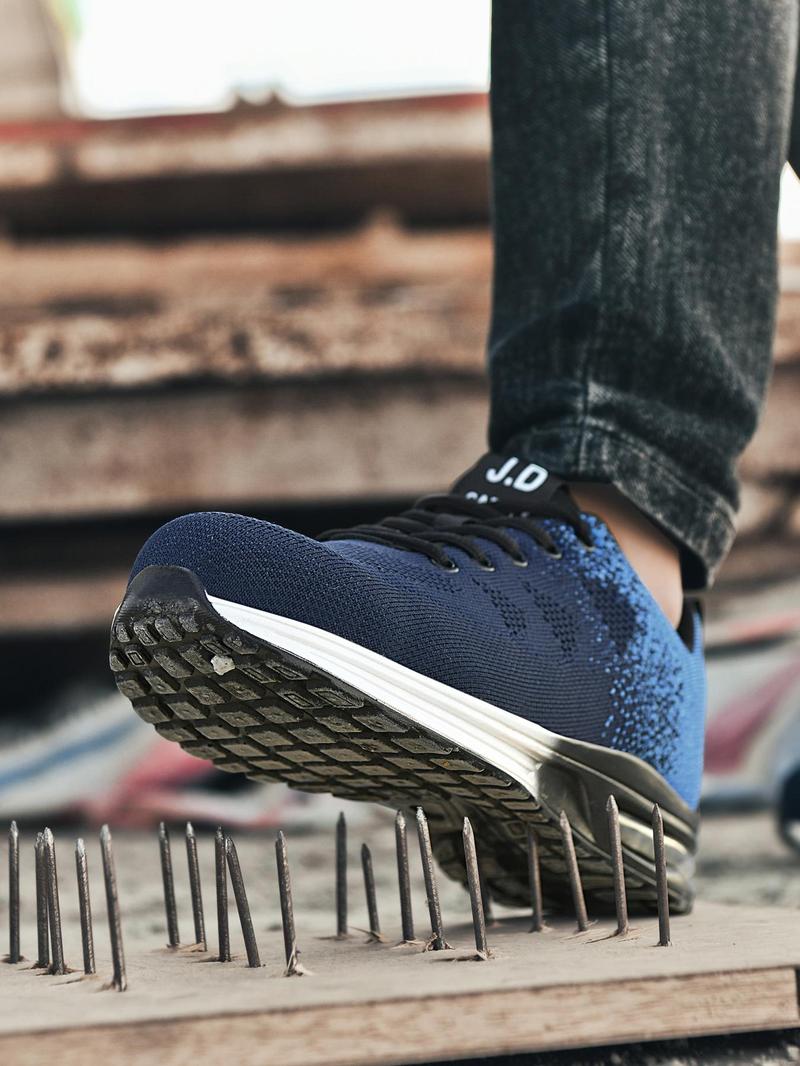 Product Introduction of Unisex's Fashionable Casual Shoes, Trendy Sports Shoes, Running Shoes, Work and Safety Shoes, Steel Toe Shoes, Puncture Resistant Bottom Plate 9