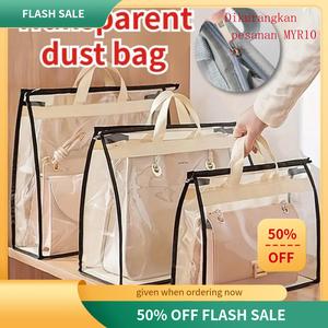 Beg Habuk Penyimpanan, Serbaguna, Kalis Air, Beg PU, Beg Gantung Perlindungan, Lutsinar, Sesuai untuk Penyimpanan Supplies