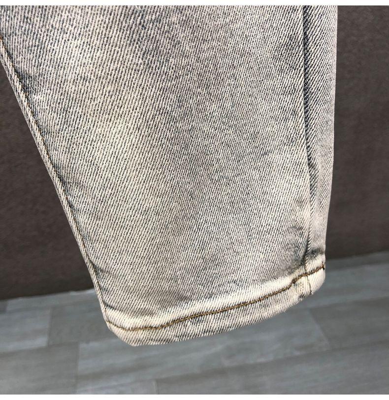 Product Introduction of Quần jean rách dành cho nam giới, thiết kế túiThương Hiệu Thời Trang , mỏng, vừa vặn, co giãn, cho mùa xuân và mùa hè, mới 11