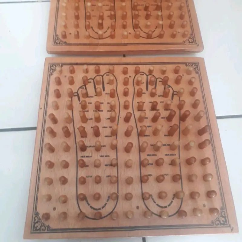 ALAT Pijat KAKI BAHAN KAYU BERKUALITAS / ALAT PIJAT TERAPI KAKI 4