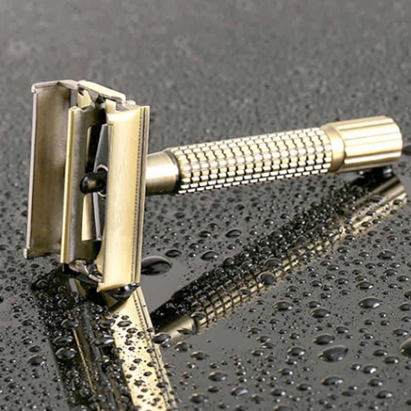 Product Introduction of Manual Shaver For Men Classic Stainless Steel Safety Razor Shaver With Brush And Box P7F3 31