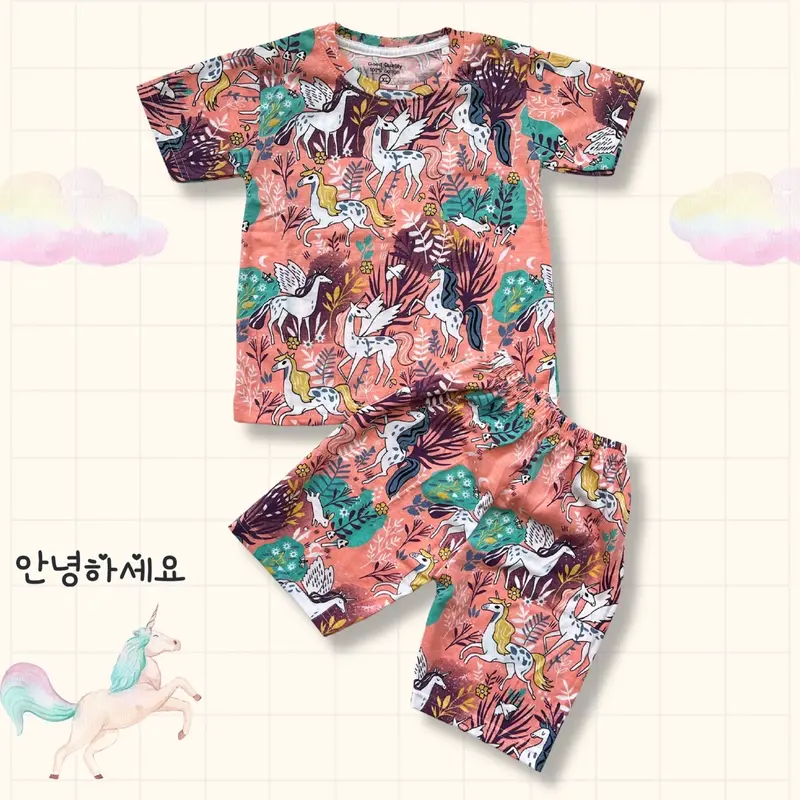 SETELAN FULLPRINT ANAK CEWEK CHIBI BAJU ANAK CEWEK SETELAN ANAK PEREMPUAN 8