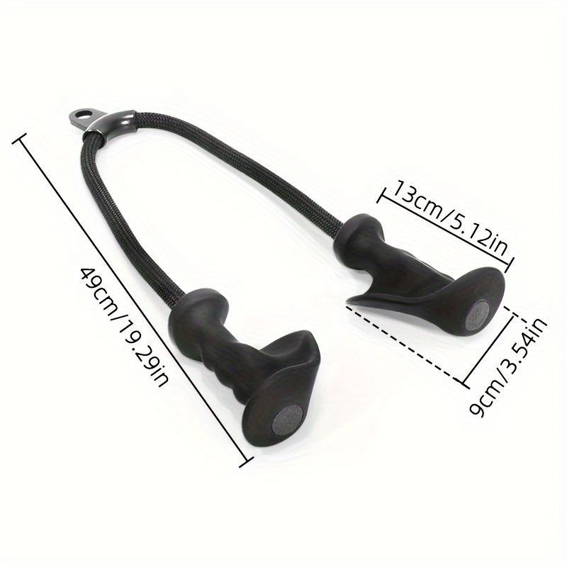 Product Introduction of Ergonomic Triceps Rope Handle, 1 Count Drawstring Grip for Muscle Building, Strength Training, Workout Equipment, Exercise Machine Attachments for Home Gym 12
