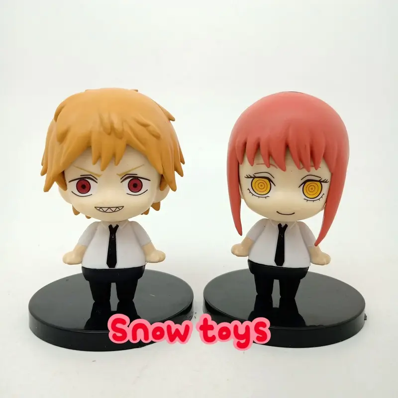 Mô hình Chainsaw Man - Denji Power Pochita Aki Hayakawa Makima Quỷ cưa Denji Quỷ máu Power - Cao khoảng 5,5~8,5cm 4