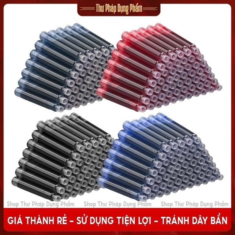 Set 30 ống mực bút máy ống mực học sinh tiện dụng giá rẻ Thư Pháp Dụng Phẩm