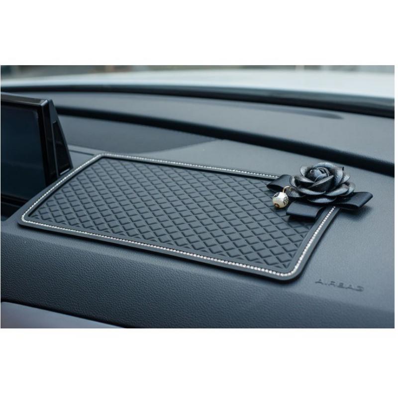 Antiselip Dashboard Mobil DAD Bunga Passion Flower Daisy Premium Import BESAR 29.5 x 15cm 7