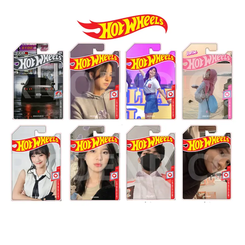 Custom Card Hotwheels Reguler Cetak Untuk Kado Cards 2