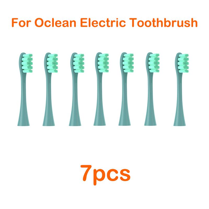 Product Introduction of Sonic Toothbrush Vacuum Bristle 2/7pcs Replacement Heads For Oclean Flow/X/ X PRO/ Z1/ F1/ One/ Air 2 /SE Brush Head Soft DuPont Comfort Cleanser 12