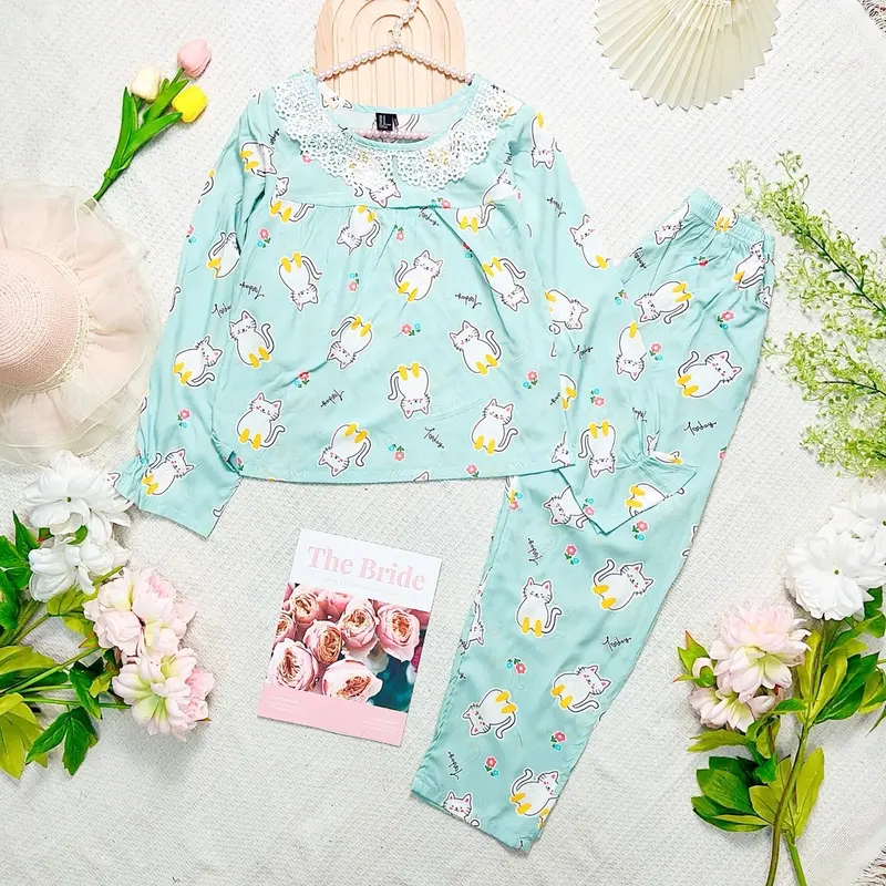 Bộ đồ tole tay dài quần dài - dài quần 93cm [45kg-75kg] form vừa chất tole loại 1 dày dặn - Women, Áo 5
